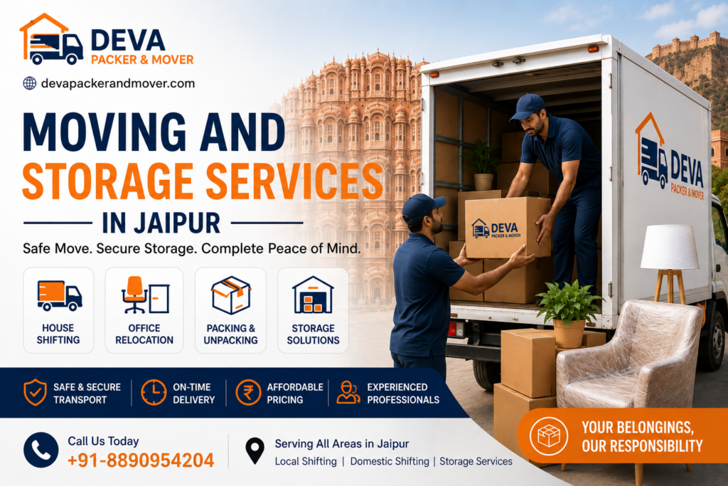 Moving and Storage Services in Jaipur