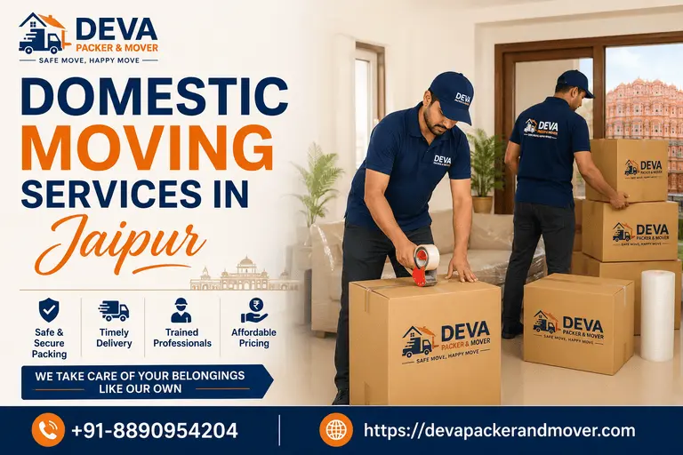 Domestic Moving Services in Jaipur