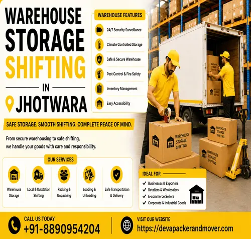 Warehouse Storage Shifting in Jhotwara